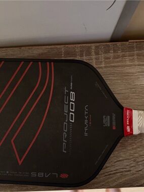 Selkirk Project 008 Invikta Pickleball Paddle - Black/Red